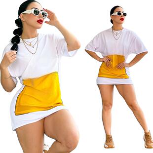 J2701 �W���羳Ů�b �ļ��¿�r�а�ɫС��ӡ�������B�¶�ȹ �F؛