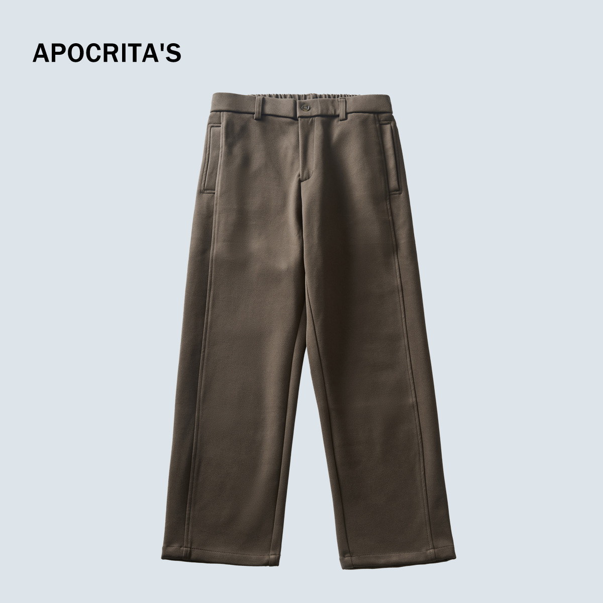 Sin devoluciones ni cambios【Liquidación por tiempo limitado a un precio súper bajo】Pantalones casuales holgados y rectos para hombre APO, para otoño e invierno