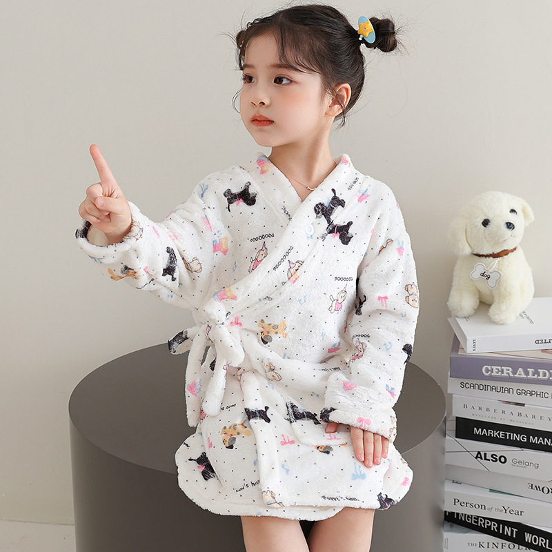 Ropa de baño infantil absorción de agua doméstica se puede usar toalla de baño grande para mantener caliente otoño y invierno suave ropa de baño para hombres y mujeres lindos