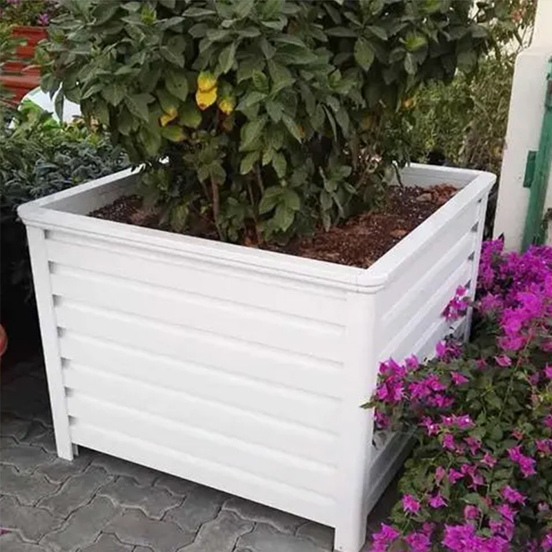 Aluminum Alloy Mesh Flower Box in stock Balcony Garden Courtyard Flower Rattan Rack Outdoor Road Partition Flower Rack Climbing Vine Planting
