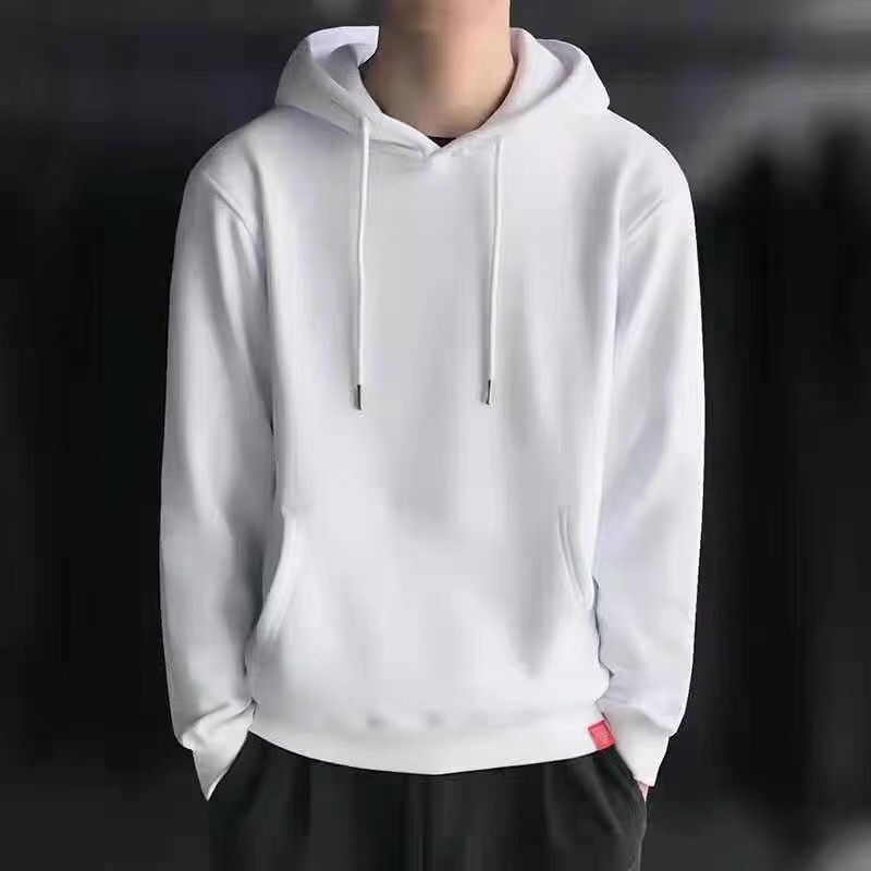 Unisex-hoodies Lange Ärmel Basic Einfarbig display picture 2