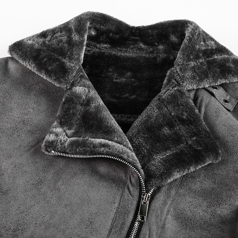Men's Cotton Jacket Regular Fit With Pockets In Brown_voghion.com