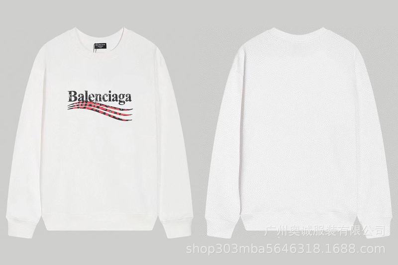 国境を越えた貿易 B's 24ss 秋 BB's ロゴプリント スウェットシャツ 380g コーマ綿二重糸 メンズ レディース スウェットシャツ|undefined