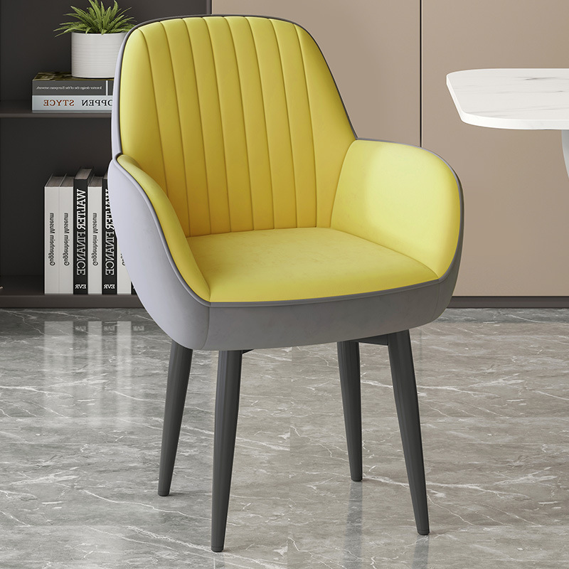 전면 노란색 [벨벳] 올 블랙 카본 스틸 고정 피트