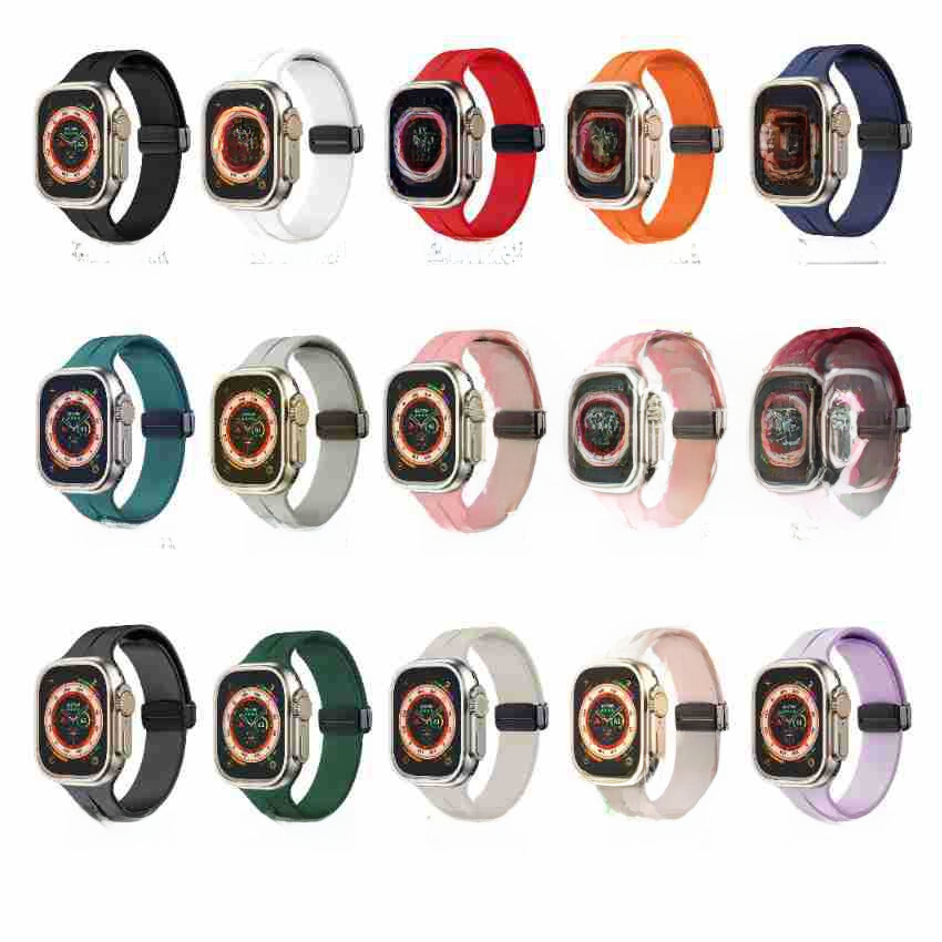 Applicable Apple Watchs9/8/7/6/SE/Ultra Apple Silicone Silicone…