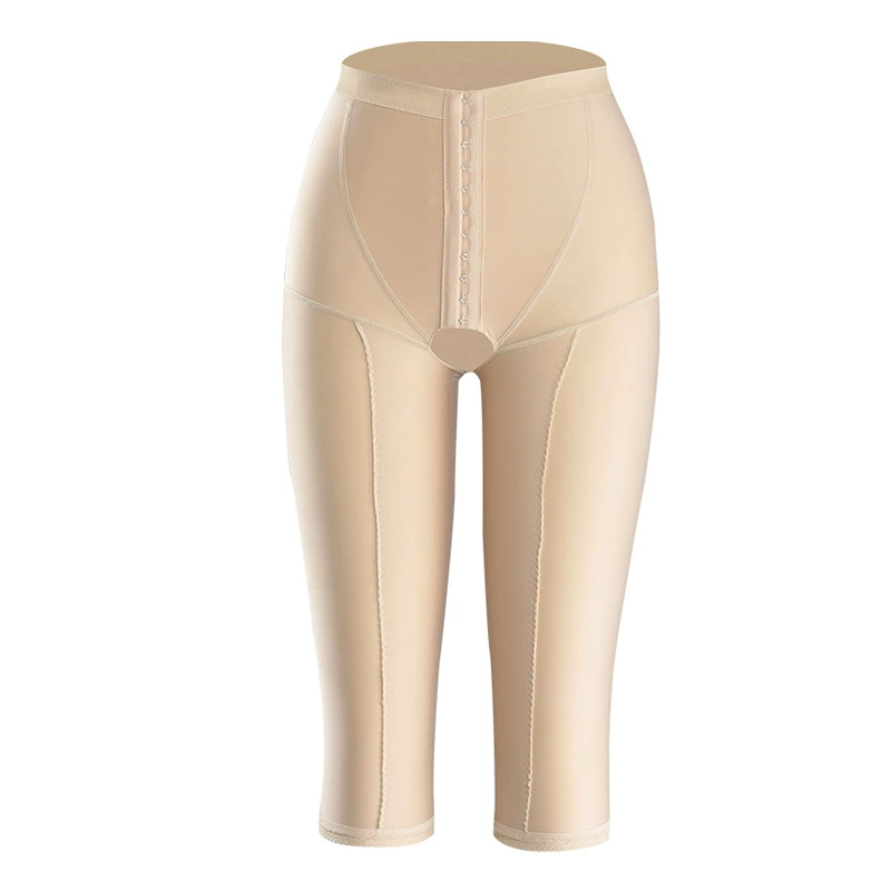 Postoperative postpartum overall, corrective bodysuit, after liposuction, tight
