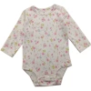 Double-sided cotton-shoulder buckle-white floral