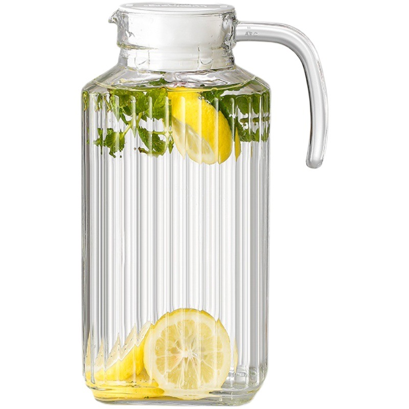 Lemeiya vidrio hervidor frío verano hogar resistente a altas temperaturas tetera hervidor frío taza de agua engrosada pico de pato olla empate olla