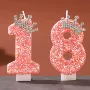 新款派对生日组合蜡烛