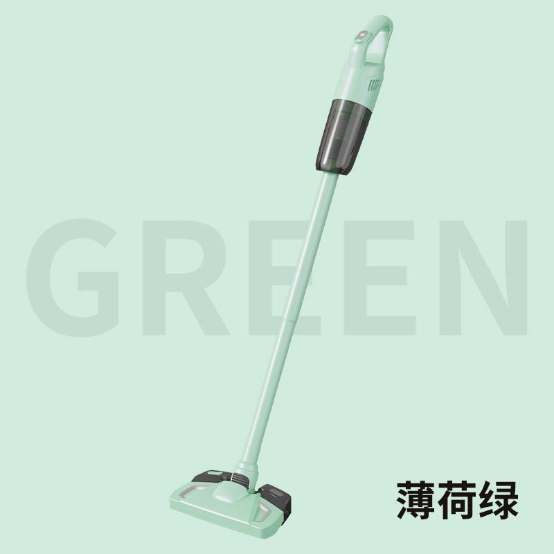 [물탱크가 있는 습식 및 건식 바닥 수세미] 민트 그린(필터 1개 + 걸레 2개 포함)