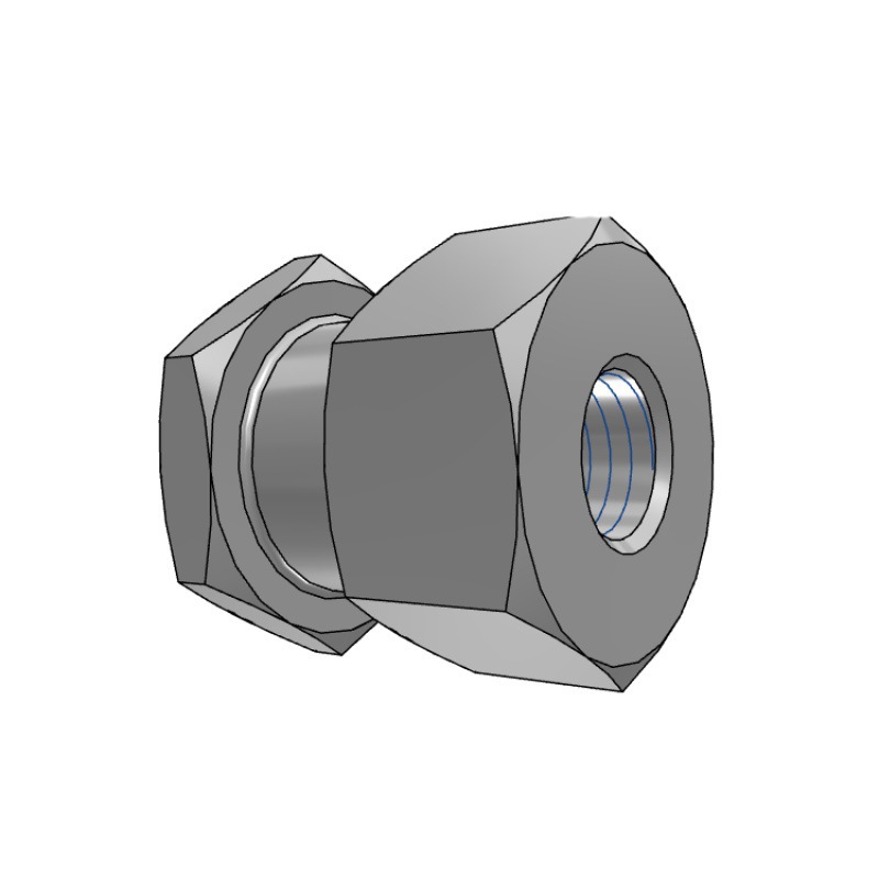 m8连接件浮动六角口罩机用浮动接头FJR型号快速接头气缸连接头m10