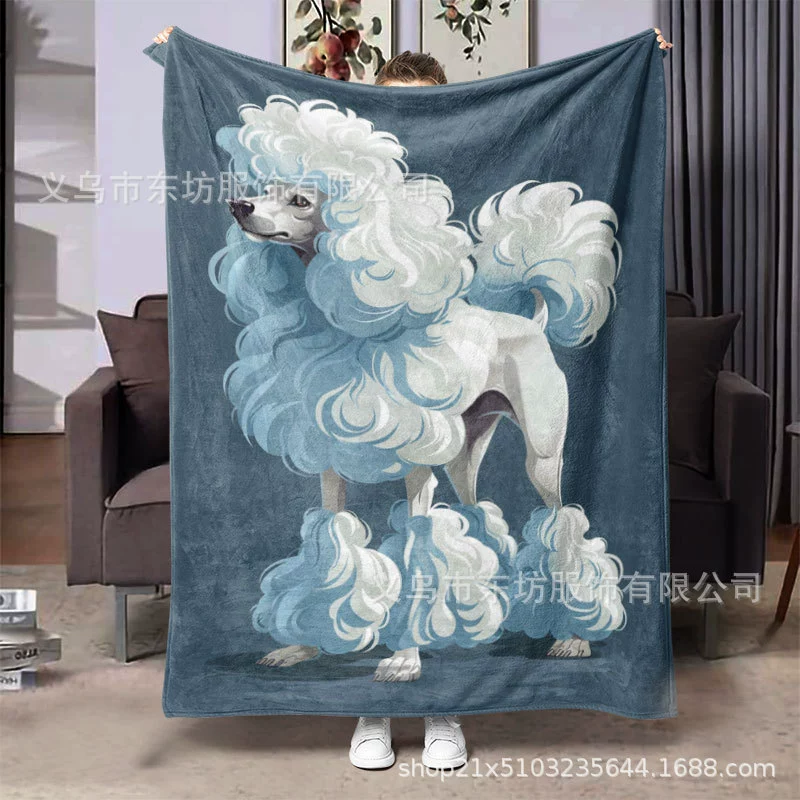 Милые пуджи простые и удобные теплые фланелевые одеяла универсальные четыре сезона