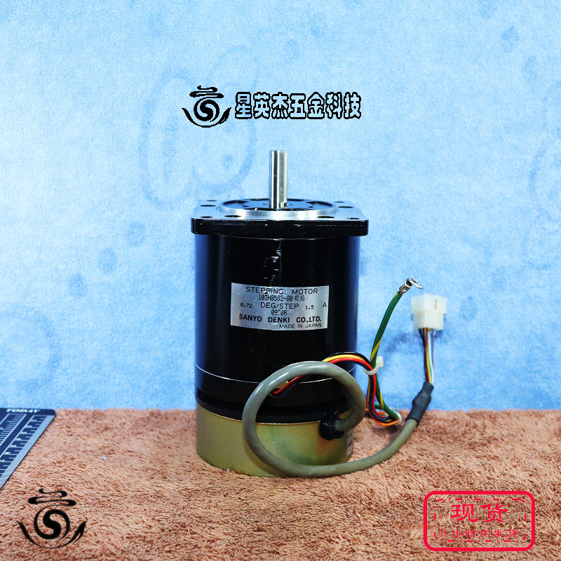 A069*SANYO DENKI三洋步进电机103H8582-80E6光学编码器E680500C0