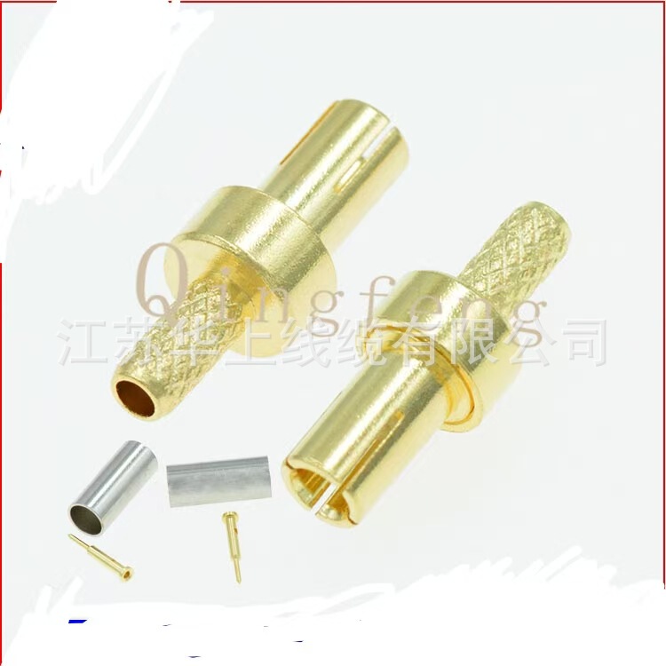 Ts9-j-1.5 Ts-9 male crimping 50-1.5 Rg316 RG174 all copper gold plated nickel plated RF connector