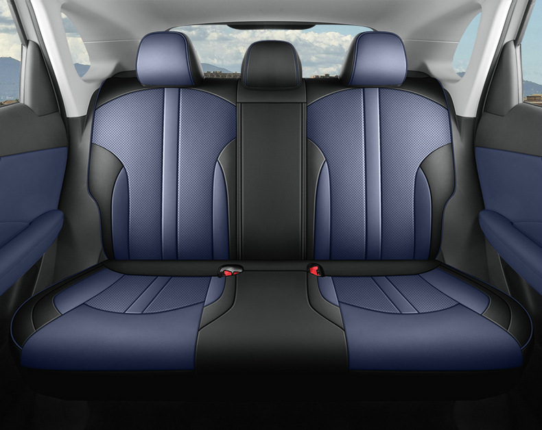 2026 MG4X car seat cover set, breathable, cartoon design, comfortable, wear-resistant, full coverage car seat cover for all seasons
