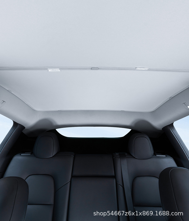 Suitable for Tesla Model 3/Y/Yl Sunroof Sunshade Replacement Y Car Roof Sun Protection and Heat Insulation Canopy Sunshade