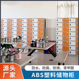 厂家直销abs塑料储物柜员工寄存柜教室书包柜鞋柜彩色防水储物柜