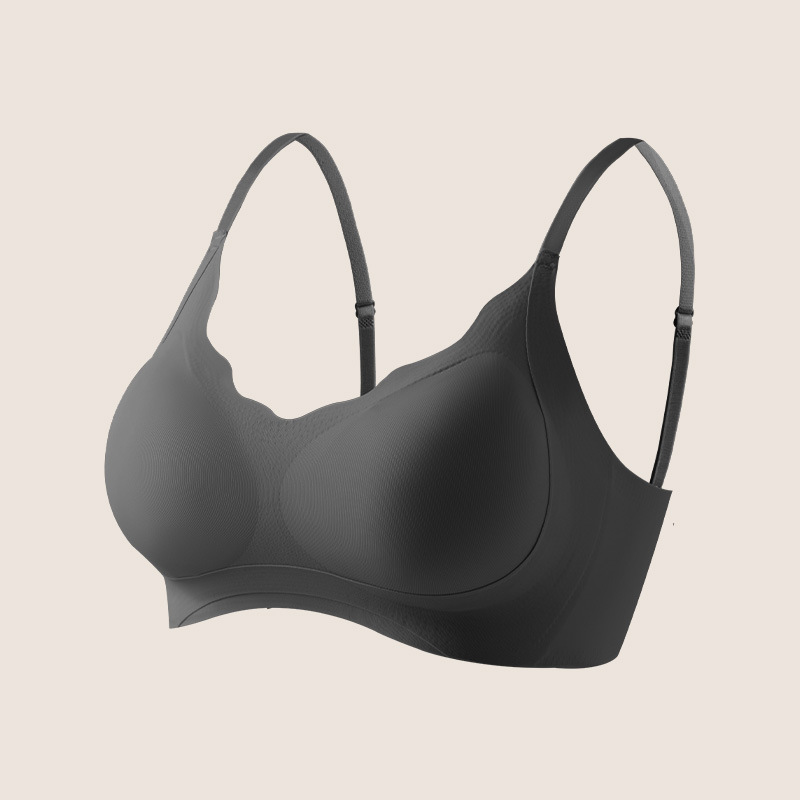 Cinturón de hombro ancho de soporte, doble capa de elevación, sin anillo de acero, pecho transpirable, ropa interior pequeña sin marcas, espalda hermosa.
