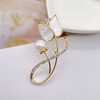 Fashionable brooch, pin lapel pin, universal classic suit jacket, high-end accessory