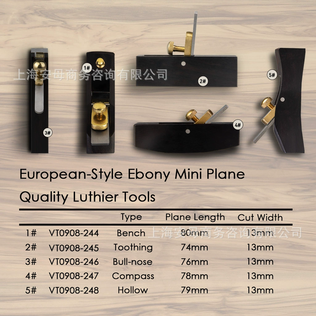 Виолинa, сет Ebony ручной работы, европейский стиль, 5 штук