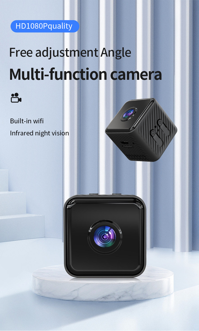 X2 akıllı WiFi kamerası, 1080P, gece görüşü
