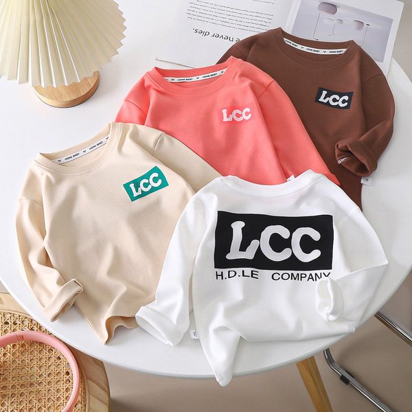 Demi-season cotton children's base body-friendly long-sleeve for…