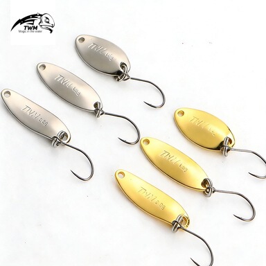 New Twm Tinplate Sequins, Copper Tinplate Sequins, Single Hook Lure Bait, Stream White Melon Seed Sequins New Twm Tinplate Sequins, Copper Tinplate Sequins, Single Hook Lure Bait, Stream White Melon Seed Sequins