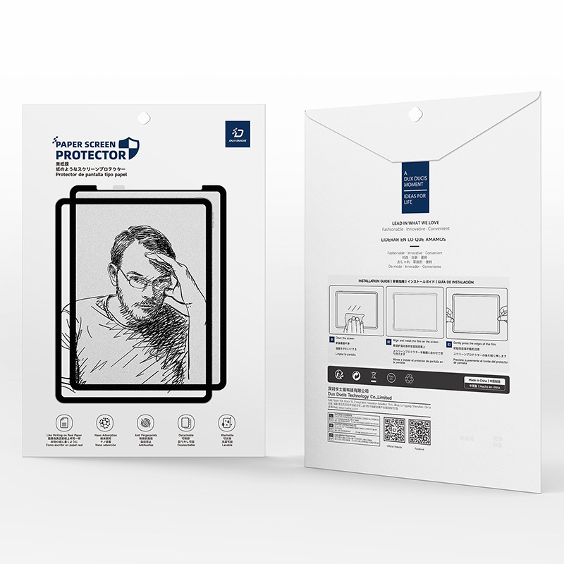 Aplicable a Xiaomi Pad7 película de papel de pintura plana nano adsorción desmontable película de papel de escritura a mano película suave al por mayor