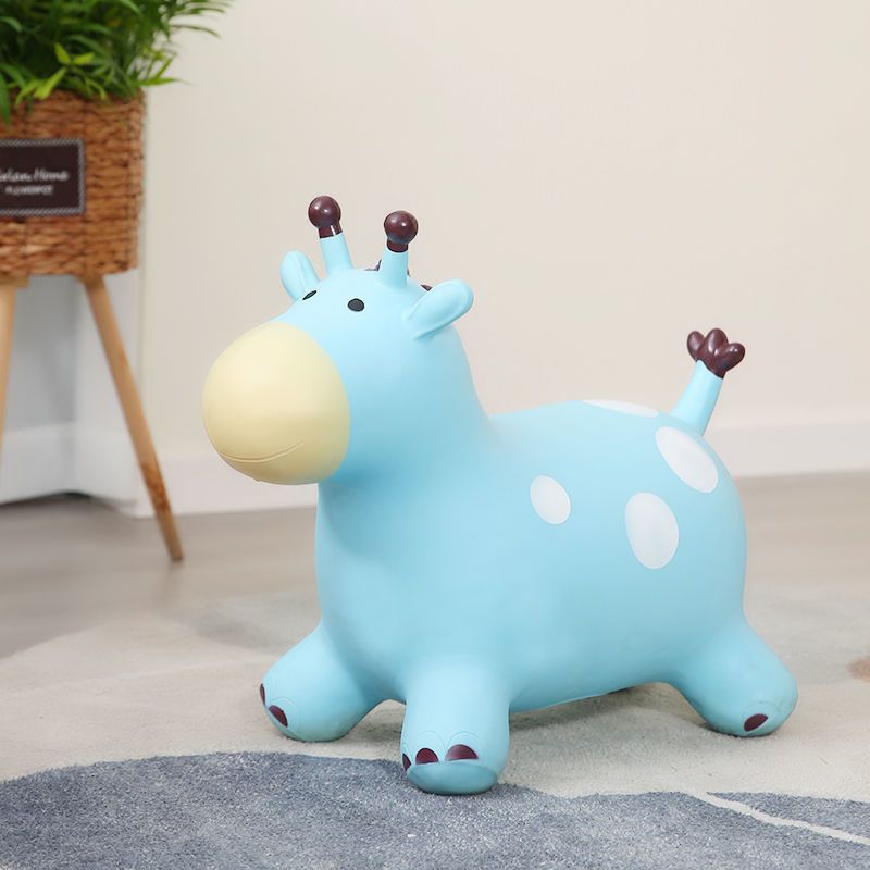 음악이 없는 기린 파란색 두꺼워짐(공기 펌프와 함께 제공)