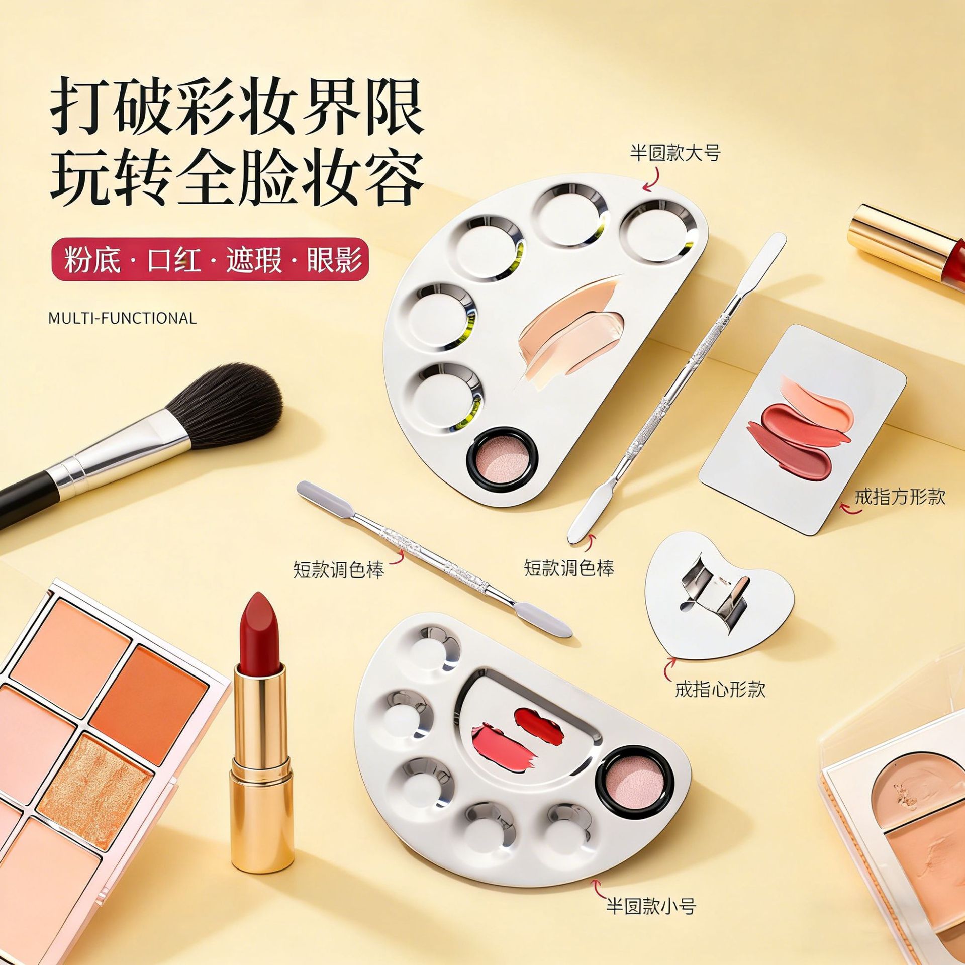 Makeup primer for manicure