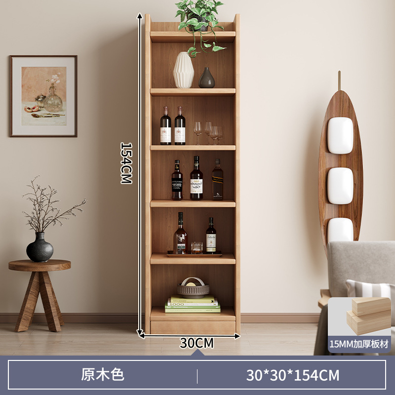 Estante de exhibición para té de estilo chino de madera maciza, pequeño gabinete multiusos, estante decorativo para sala de estar. image 16
