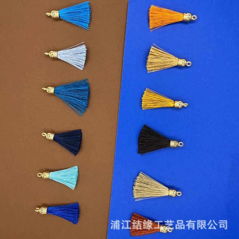 3 см металлическая круглая шляпа маленькая кисточка детская одежда аксессуары для волос U диск Закладка аксессуары с кисточками кулон оптом