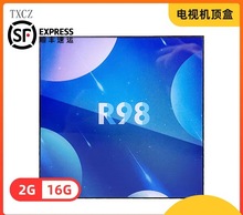 新款R98-RK3228A播放器BOX蓝牙1G/8G双频WiFi家用智能高清机顶盒