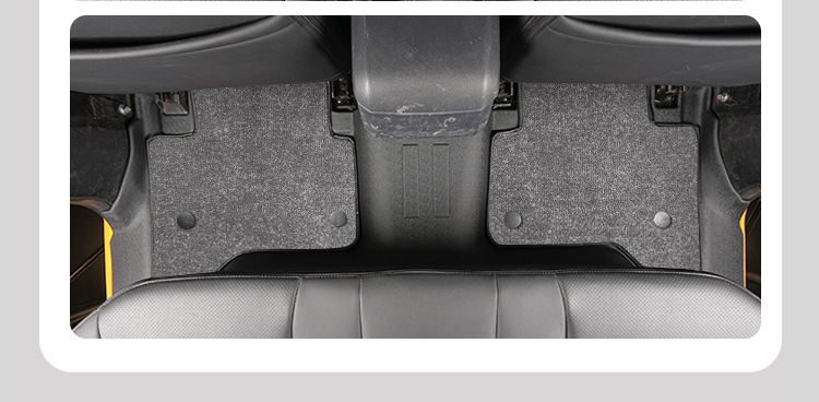 Suitable for Isuzu Ruimai, full coverage door sill interior decoration accessories, pickup truck modification TPE car floor mats