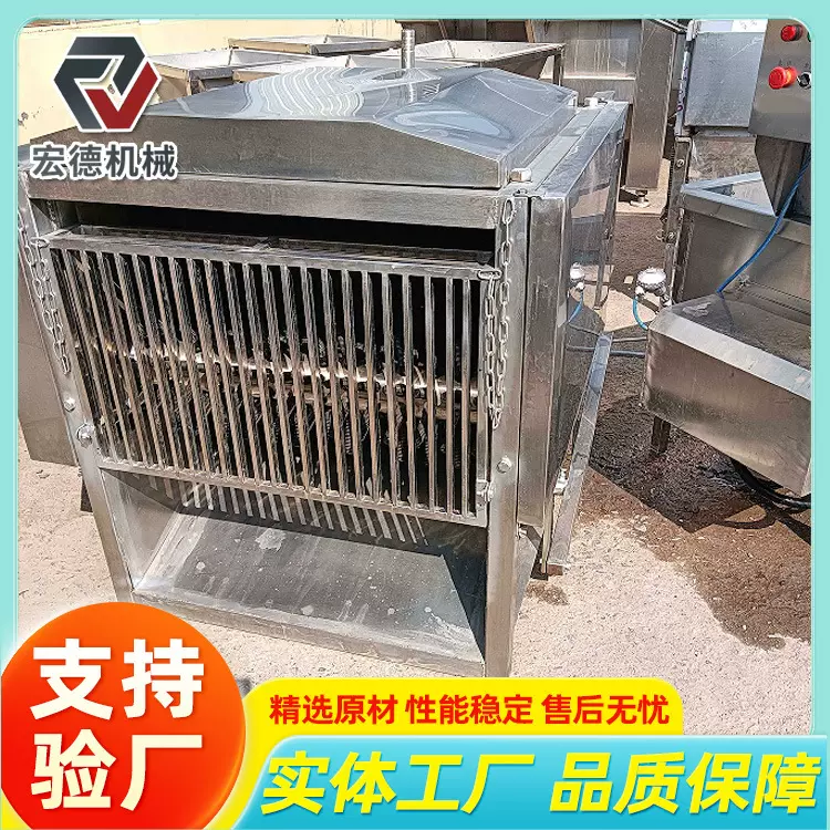 辊式脱烫一体机家禽烫毛脱毛机全自动连续式屠宰设备鸡鸭鹅打毛机