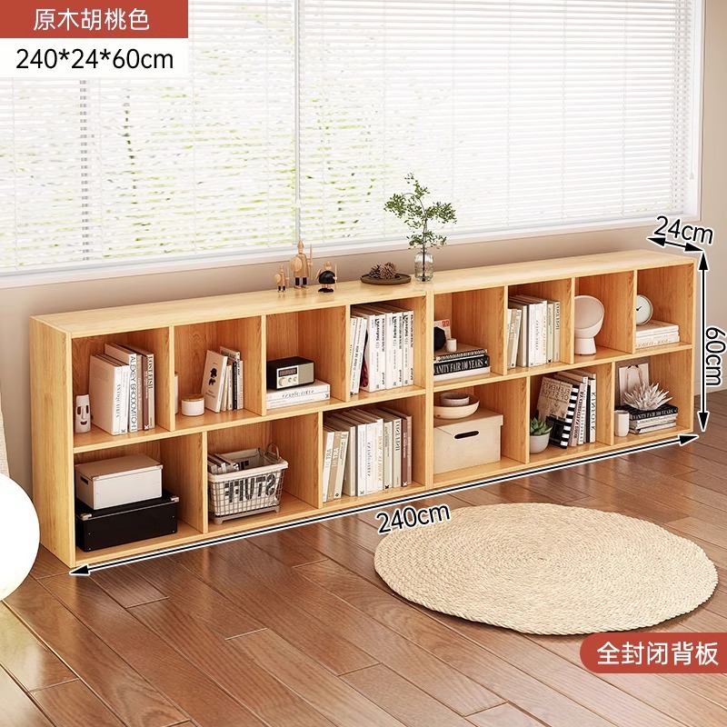 Estante de libro simple estante de piso sala de estar armario combinado armario de casa armario de almacenamiento armario de dormitorio armario bajo librería