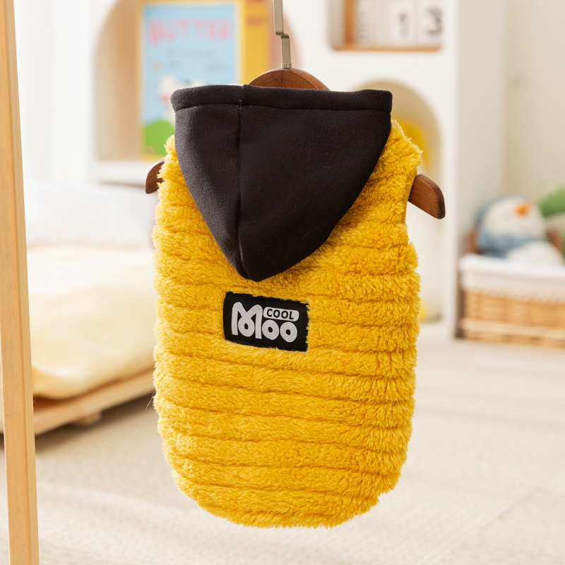 Otoño y invierno para perros Jacquard algodón calmo corgi dos piernas chaqueta de peluche para perros pequeños y medianos para mantener cálidos ropa de perros de mascotas