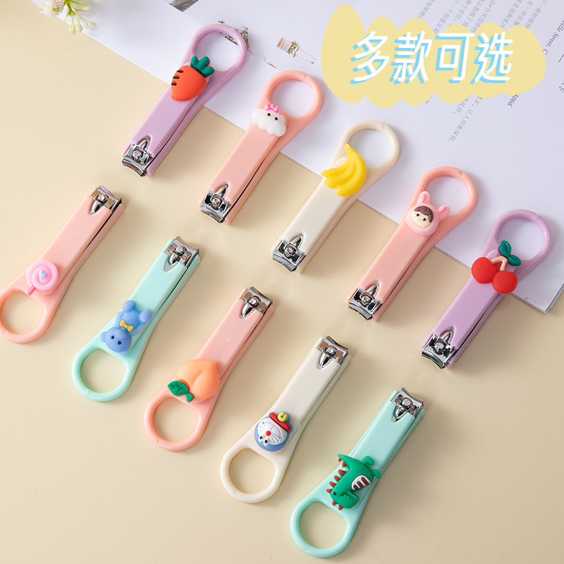South Korea ins girl heart cute mini nail clippers cartoon nail clippers creative nail clippers tools large quantity and excellent price