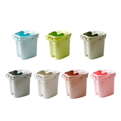 Selected High-End Thick Foot Bath Tub with Cover Massage Foot Bath Basin Plastic Foot Wash Tub Home Tub