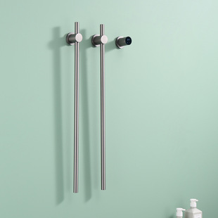 Electric Heating Intelligent Constant Temperature Towel Rack Embedded Concealed Buried Wall Carbon Fiber Heating Towel Rack Heating and Drying