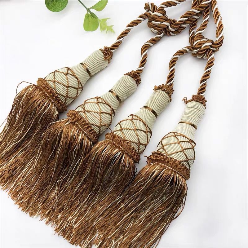 Flower Ball tennis curtain small tie ball tie rope tie buckle decorative color tassel curtain decorative tie ball hanging accessories