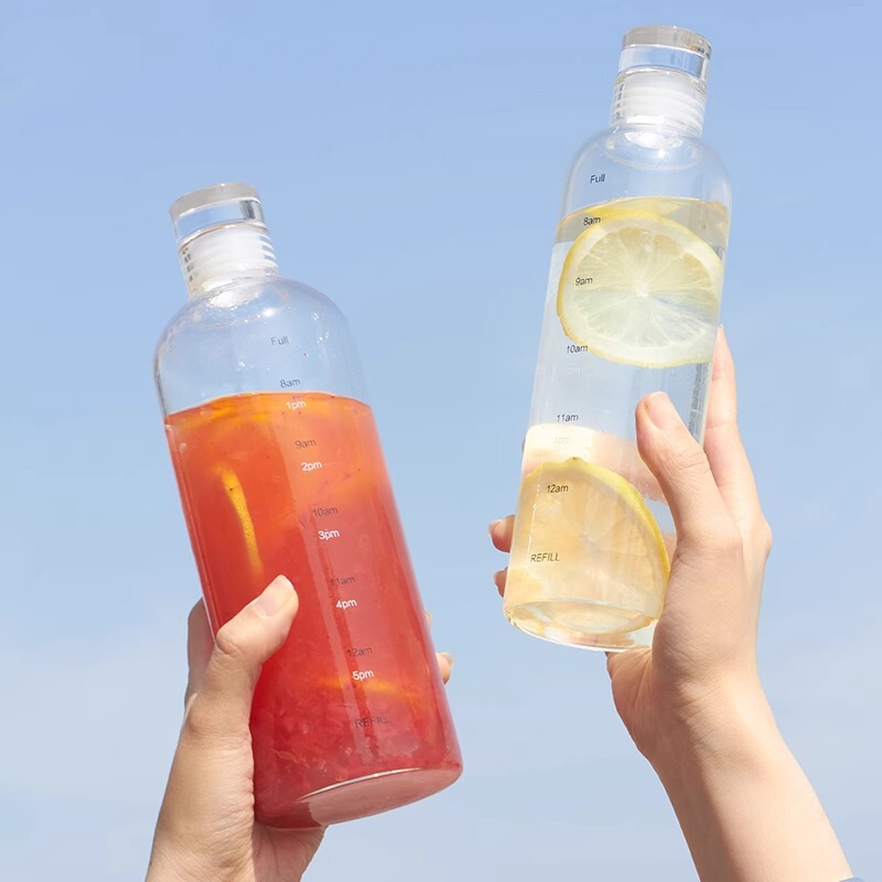 ガラス水出しカップ水出しジュースティーコーヒー高ホウケイ酸ガラス高温耐性時間スケールウォーターカップ水出しボトル|undefined