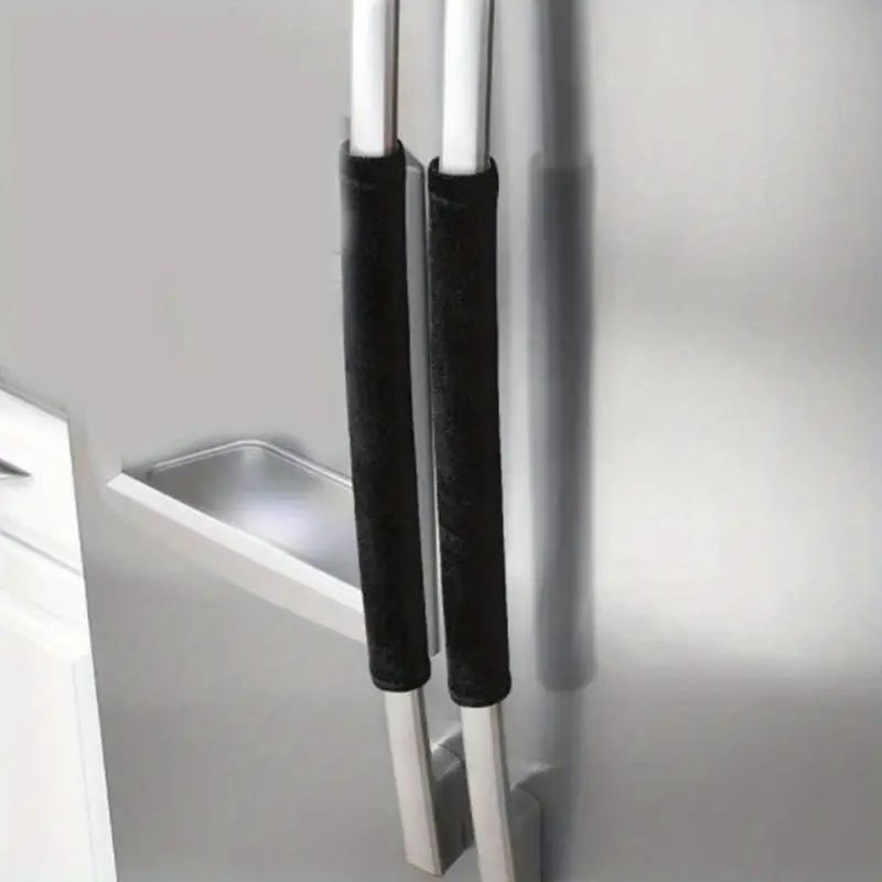 재고 6PCS 냉장고 장갑 냉장고 전자 레인지 핸들 커버 미끄럼 방지 도어 핸들 보호