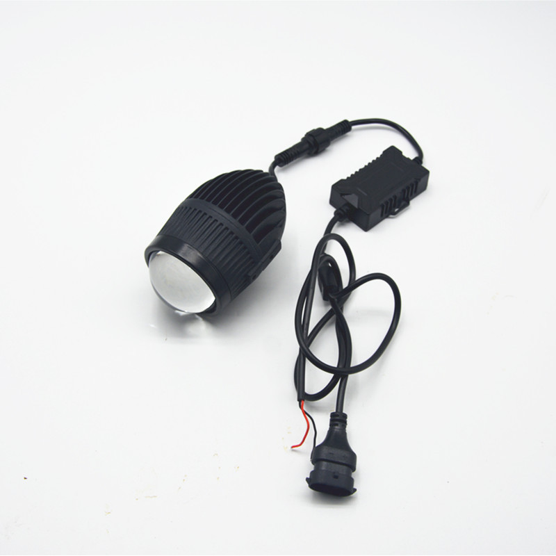 Lente de doble luz para automóviles Lente de luz de niebla LED de doble luz 2 pulgadas Lente de luz cercana y larga conversión de la luz de niebla delantera del automóvil