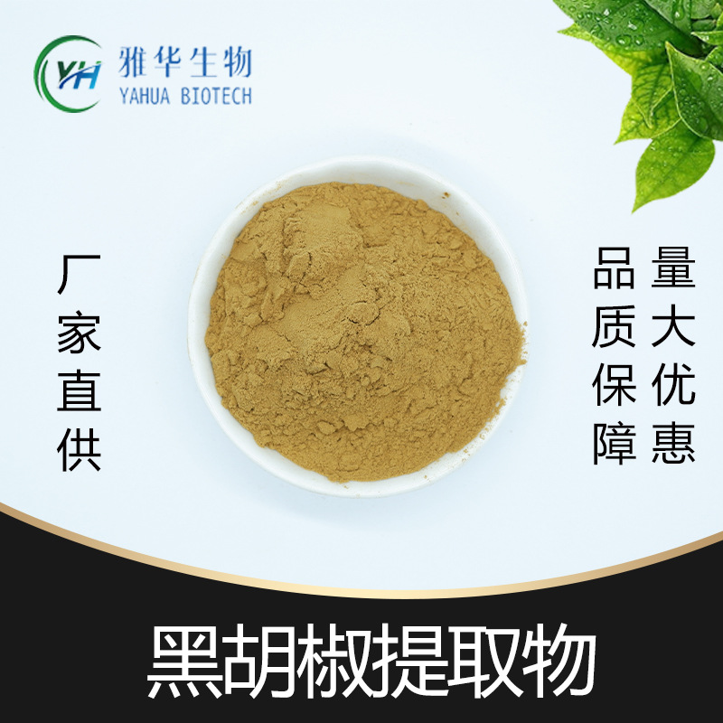 胡椒提取物10:1 雅华生物 黑胡椒粉 浸膏粉 原料粉 喷雾干燥 现货