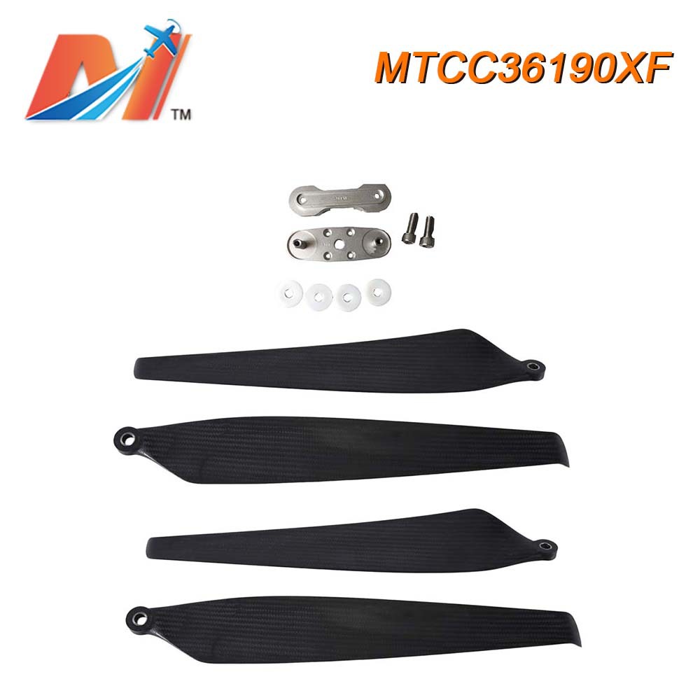 好盈X9 PLUS MAX动力桨叶36190碳纤维螺旋桨农业植保无人机折叠桨