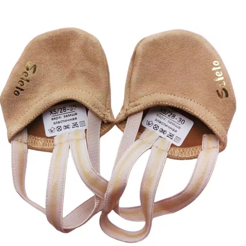 Russian-Style Rhythmic Gymnastics Shoes for Children and Adults, Half-Socks for Professional Training, Dance Exams, and Body Training