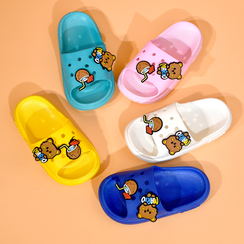 Summer children's sandals and slippers h...