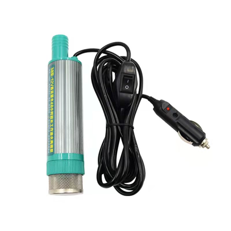 Bomba de bombeo eléctrica Bomba diesel de 12V 24V220v Bomba de bombeo 3.9cm Bomba de aceite autocebante de doble propósito sumergible ultrafino