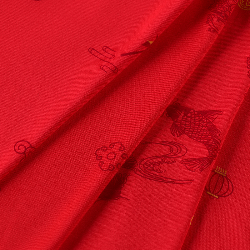 本命年內褲男 大紅男士內褲禮盒裝 平角內褲輕薄男士無痕內褲